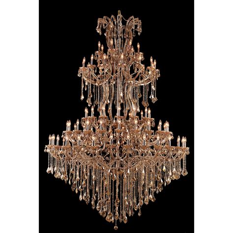 Enjoy free shipping & browse our great chandeliers selection of french country, farmhouse, rustic, modern. Elegant Lighting Maria Theresa 84 Light Crystal Chandelier ...
