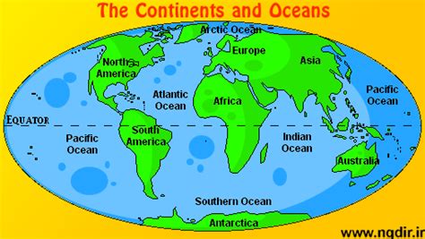 Free Printable Maps Map Of Seven Continents And Oceans Print For Free