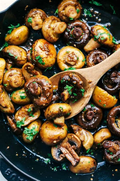 Honey Balsamic Garlic Mushrooms The Recipe Critic