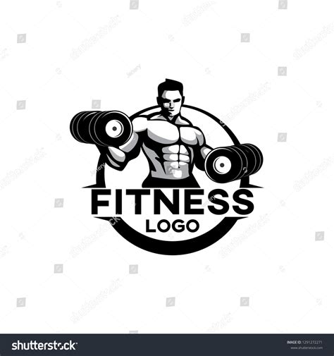 Fitness Logo Vector Design Template Design Stock Vector Royalty Free