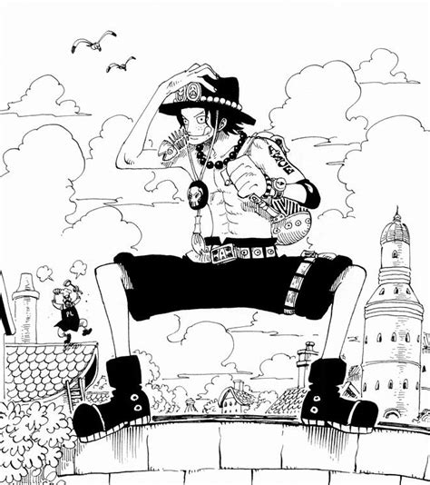 Ace à La Poursuite De Barbe Noire One Piece Encyclopédie Fandom