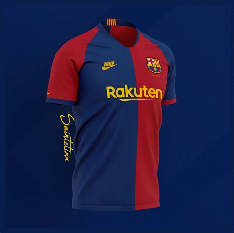 Nike Fc Barcelona 120 Years Anniversary Home Away And Third Kit Concepts