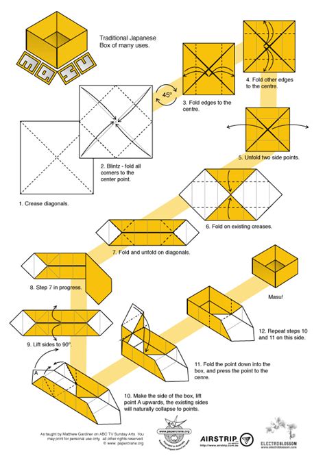 Como Hacer Una Caja De Papel Cajas De Origami Papiroflexia Para