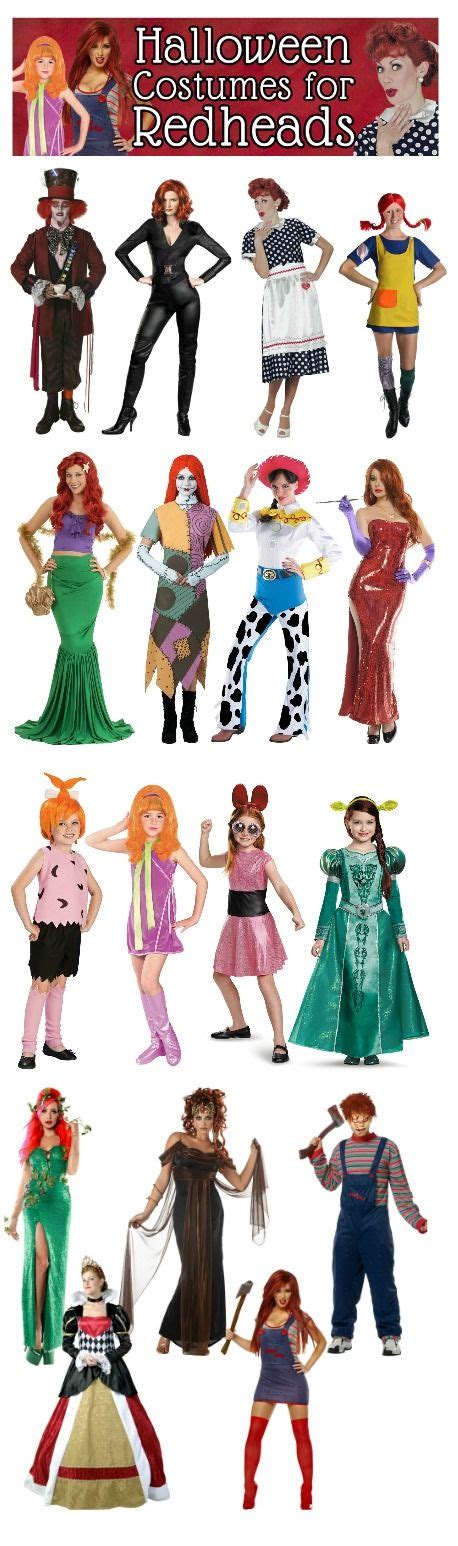 Halloween Costumes For Redheads Blog Red Head Halloween Costumes