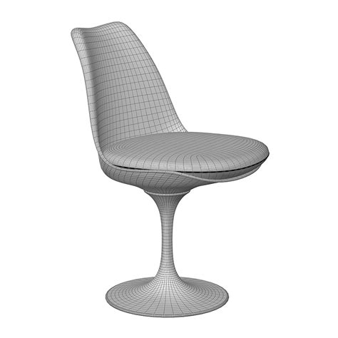 Knoll Tulip Chair 3d Model