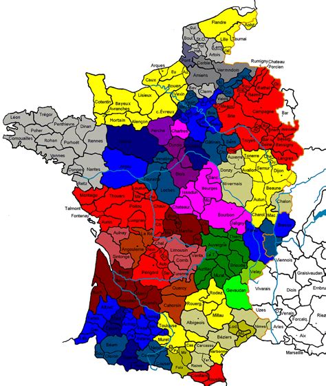 Regions Of Medieval France
