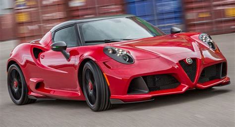 Alfa Romeos Compact Lightweight 4c Model Is Kind Of Cute In Fact It