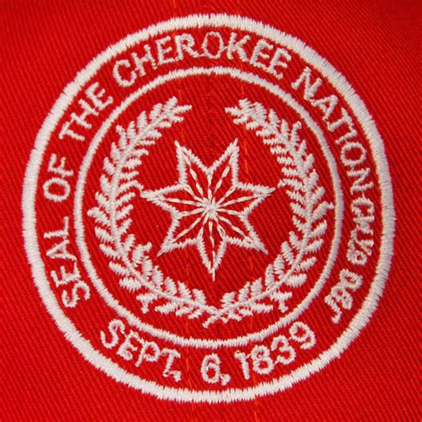 Cn Seal Cap Cherokee Nation T Shop