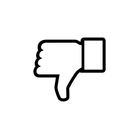 Dislike Thumb free vector icons designed by Freepik | Down symbol, Thumbs down, Thumbs up icon