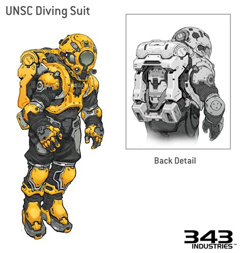 Heres A Ton Of Concept Art From Halo 5 Concept Art Characters Sci