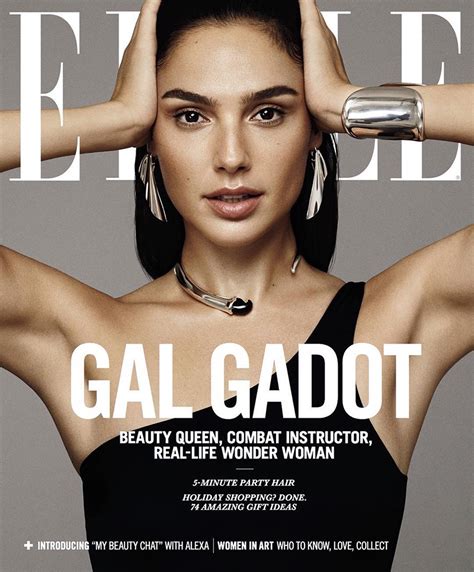 Daily Delight Gal Gadot For Elle Magazine