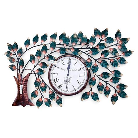 Buy Collectible India Decorative Wall Clock Hand Crafted Vintage Style