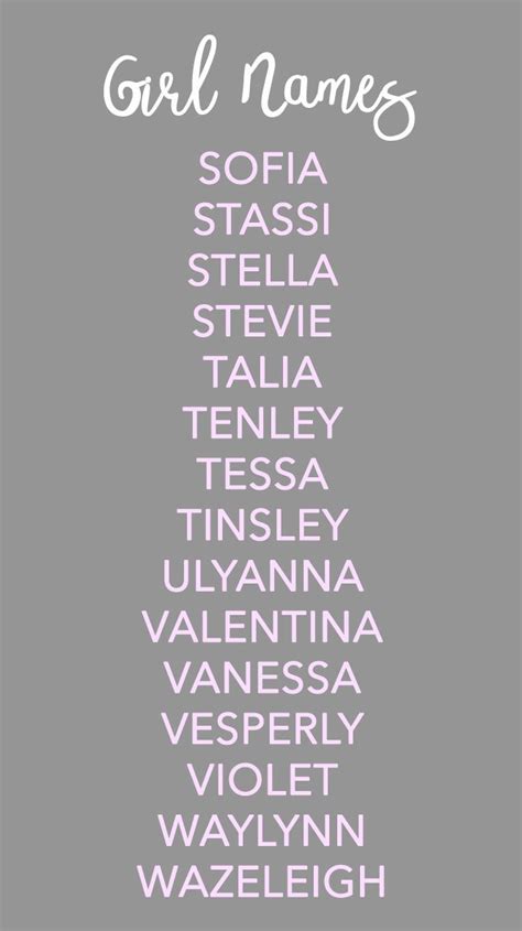 Beautiful Names For Girls Bloomers And Bows Baby Name Lists