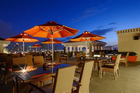 Sky Deck At The Bayleaf Intramuros Dining With A 360 Degree City View