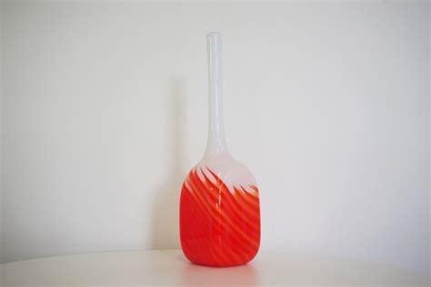 Glass Vase 1970s For Sale At Pamono