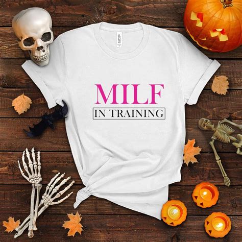 milf in training shirt