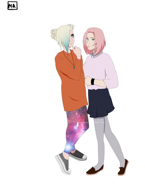 Ino Yamanaka And Sakura Haruno By Madarakula On Deviantart