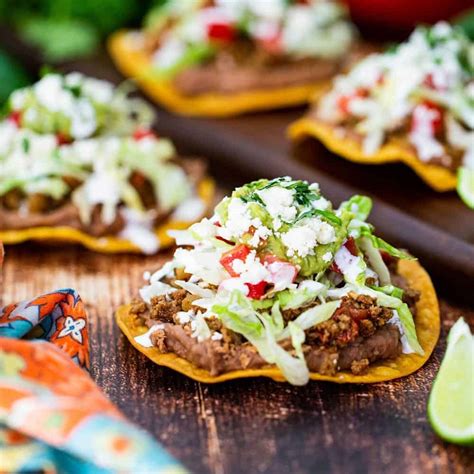 Best Tostada Recipe With Video How To Feed A Loon