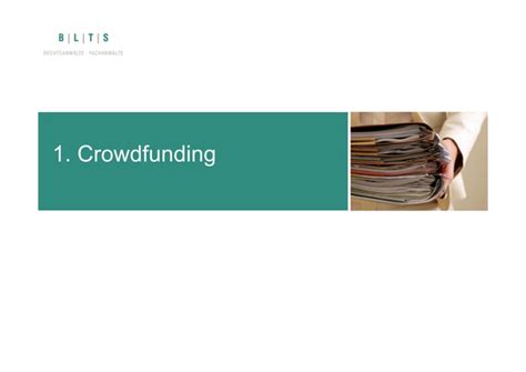 Crowdfunding Und Crowdinvesting