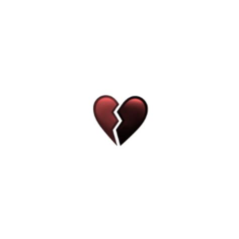 heart broken black red emoji | Broken heart wallpaper, Broken heart emoji, Broken screen wallpaper