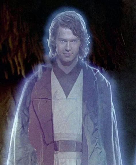 Anakin Skywalkers Force Ghost Return Of The Jedi Star Wars Film