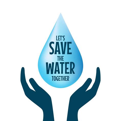 Buy 5 Acelets Save The Water In Water Drop Sticker Postersave Water
