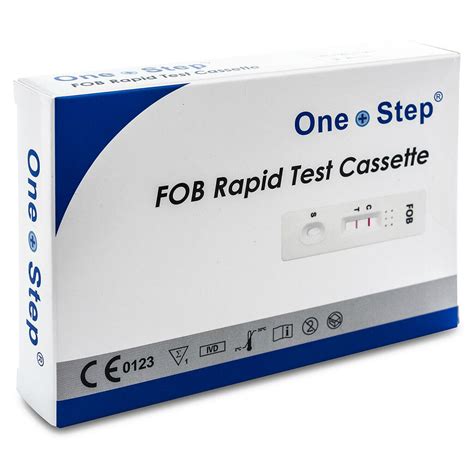 Bowel Colon Cancer Test Kit Faecal Occult Blood Fob Home Tests One