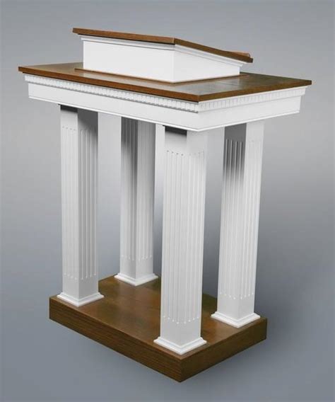 Church Wood Pulpit Podium Lectern Pedestal No 8401