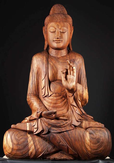 Large Wooden Buddha Statue We Have Buddhas For Sale That Are Antique