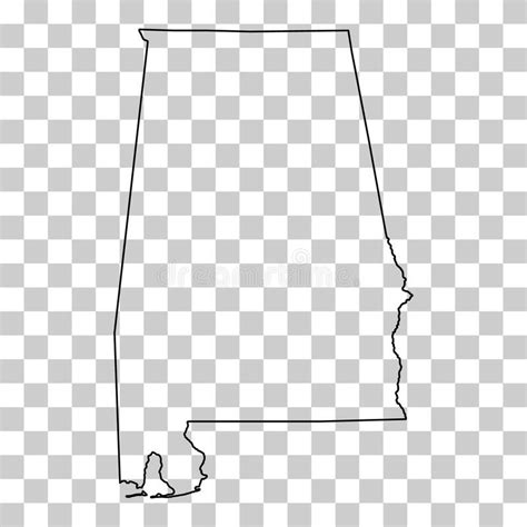 Alabama Shape United States Of America Flat Concept Icon Symbol