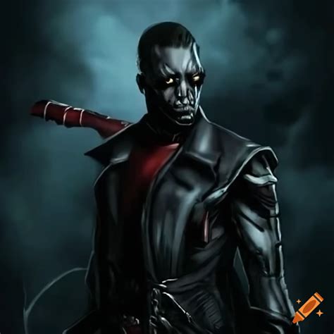 Image Of Marvel Blade The Vampire Hunter On Craiyon