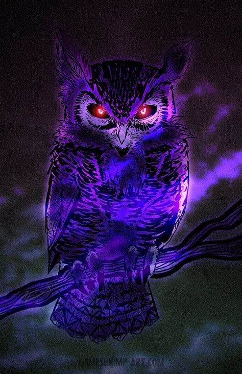 Owl Art Scary Owl Hd Phone Wallpaper Pxfuel