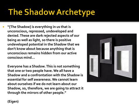 Ppt The Shadow Archetype Powerpoint Presentation Free Download Id