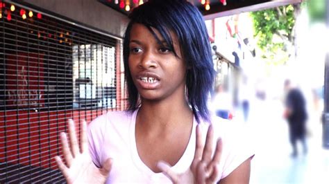 see how an african american teen who insists she s white reacts as she travels the streets of