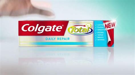 Colgate Total Daily Repair Tv Commercial Keep Teeth Healthy Ft