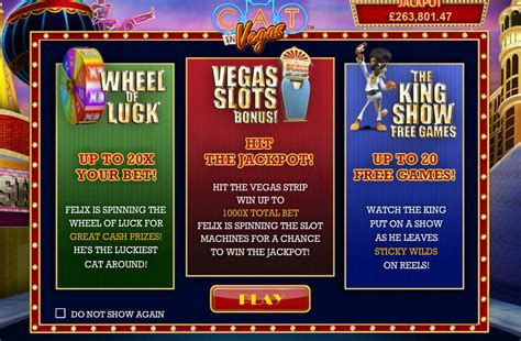 Cat In Vegas Slot Game Slotslounge Co Uk