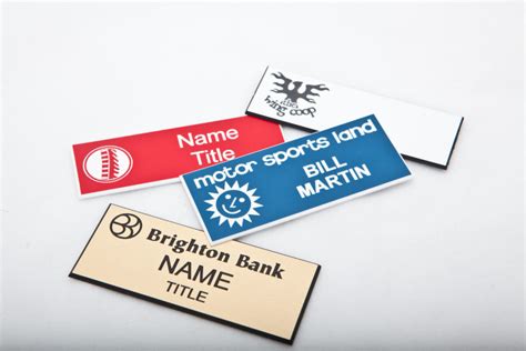 Custom Laser Engraved Name Badges Online Made In The Usa
