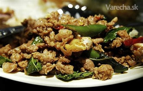 Since this place is very near to the university in the banglamphu area. Pad Gra Prao - recept | Varecha.sk
