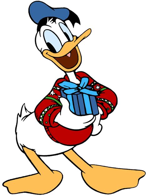 Donald Duck Minnie Mouse Mickey Mouse Ebenezer Scrooge Daisy Duck - Duck Christmas Cliparts png ...