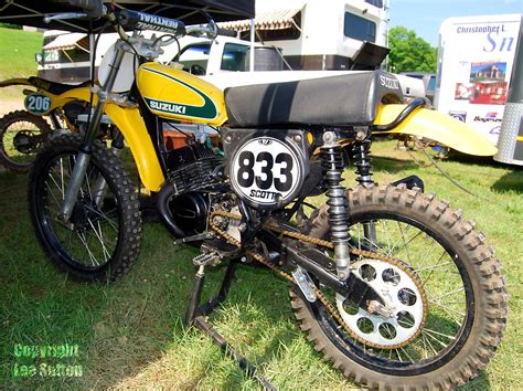 Vintage Motocross Tm 100 Suzuki 1974 Lee Sutton Flickr