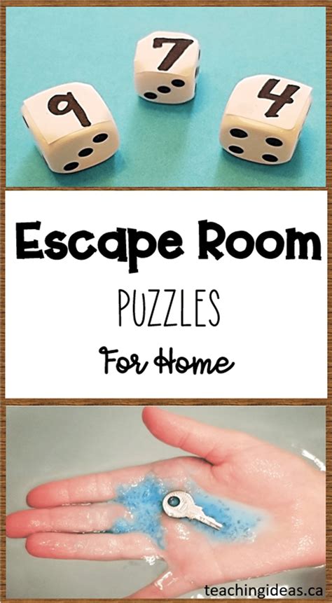 Diy Escape Room Ideas At Home Hands On Teaching Ideas