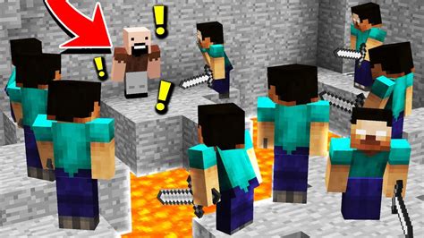 10 ХИРОБРИНОВ ПРОТИВ 1 НОТЧА Minecraft Murder Mystery Trolling