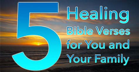 30 Popular Bible Verses And Scripture For Healing