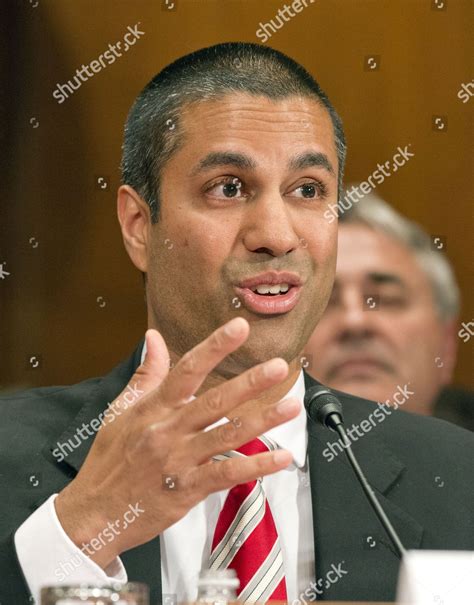 Ajit Pai Chairman Federal Communications Commission Editorial Stock