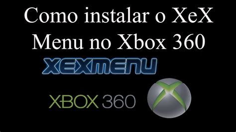 Como Instalar O Xex Menu No Xbox 360 Rghjtag Youtube