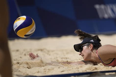 Americans Ousted By Canada In Olympic Beach Volleyball