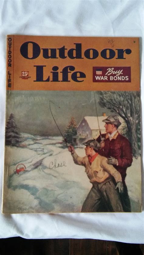 February 1944 Outdoor Life Magazine Cover Painting By Charles Etsy