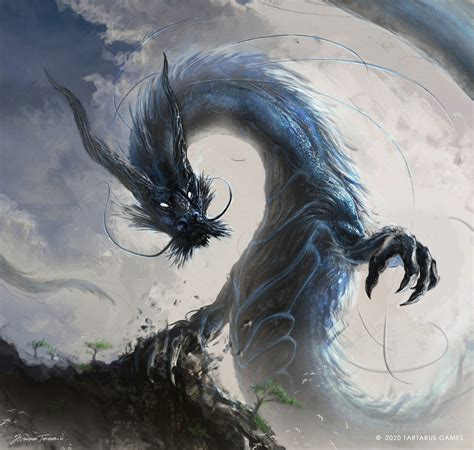 Azure Dragon Tartarus Games By Simone Torcasio Rimaginarydragons