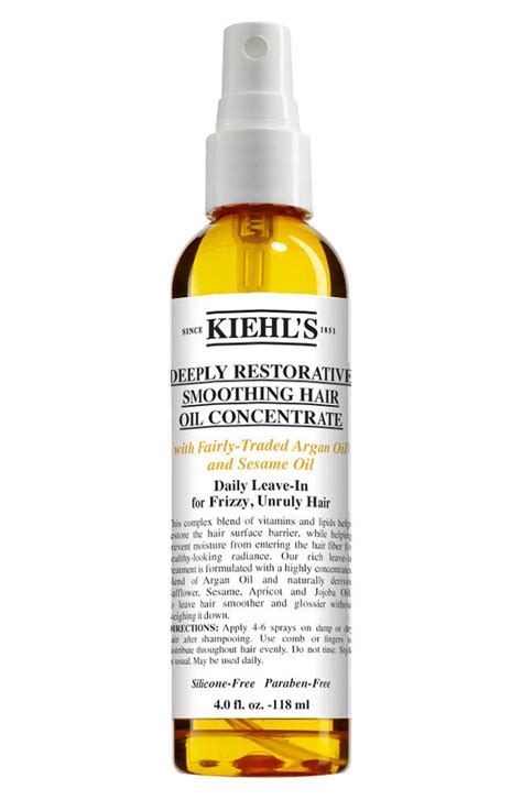 Kiehls Since 1851 Deeply Restorative Smoothing Hair Oil Concentrate