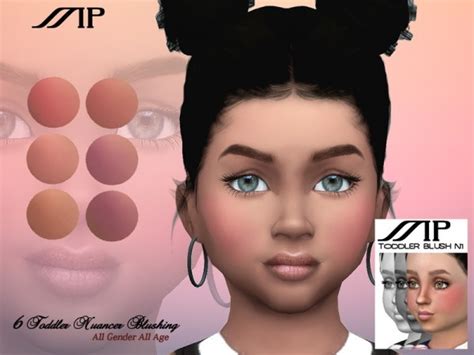 The Sims Resource Toddler Nuancer Blushing N1 By Marty P